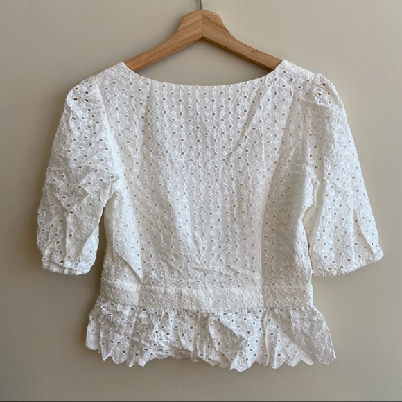 NWT BB Dakota Eyelet Top - Picture 5 of 11